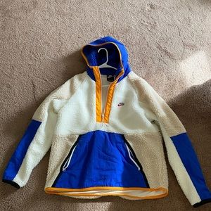 Nike Sherpa Hoodie WORN ONCE!!